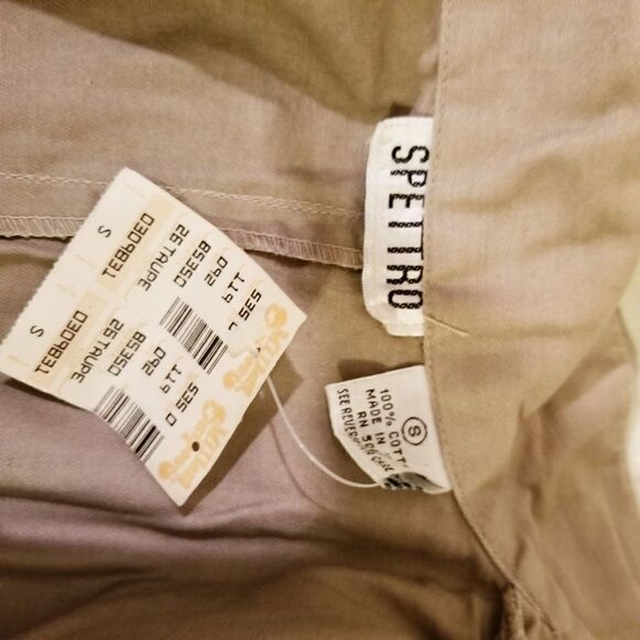 Vintage Spettro 80s Taupe Jacket Size S NWT - Picture 5 of 5